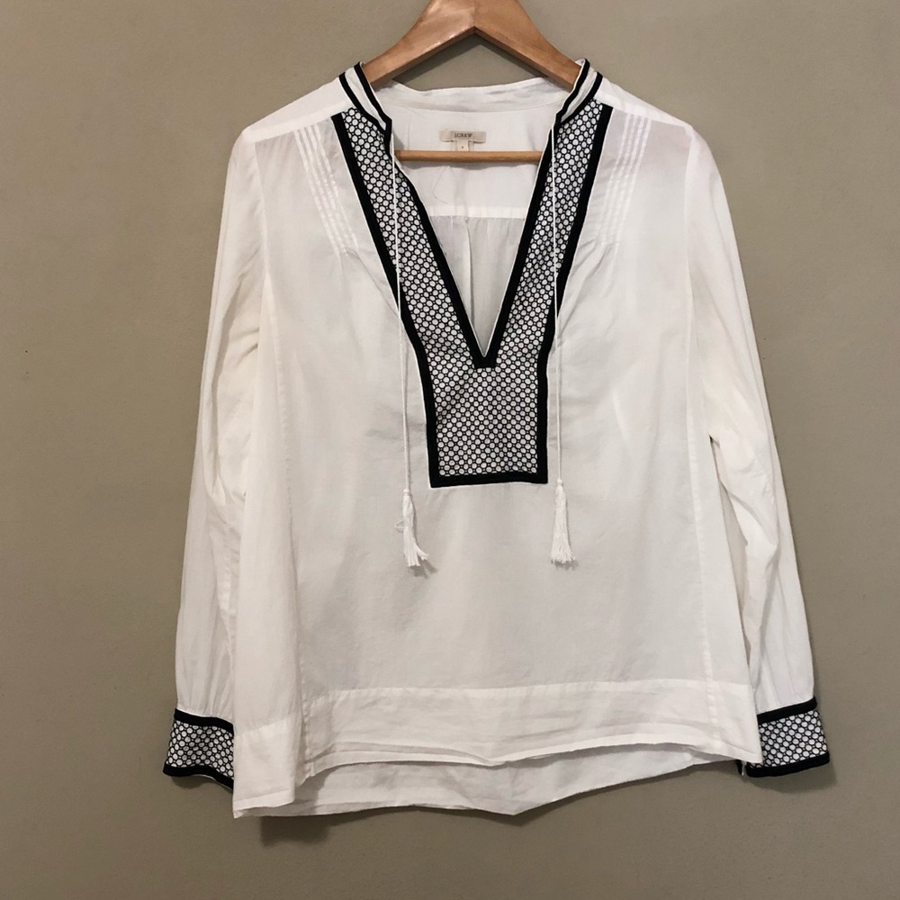 Jcrew Detailed Beach Tunic Sz 8